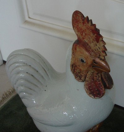 Antique Chinese Ceramic Rooster 18th C. - 4