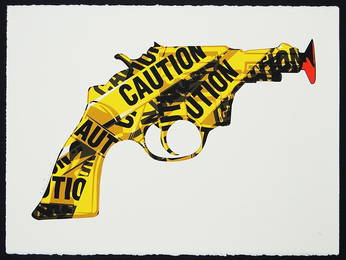 Mr. Brainwash, screen print, signed