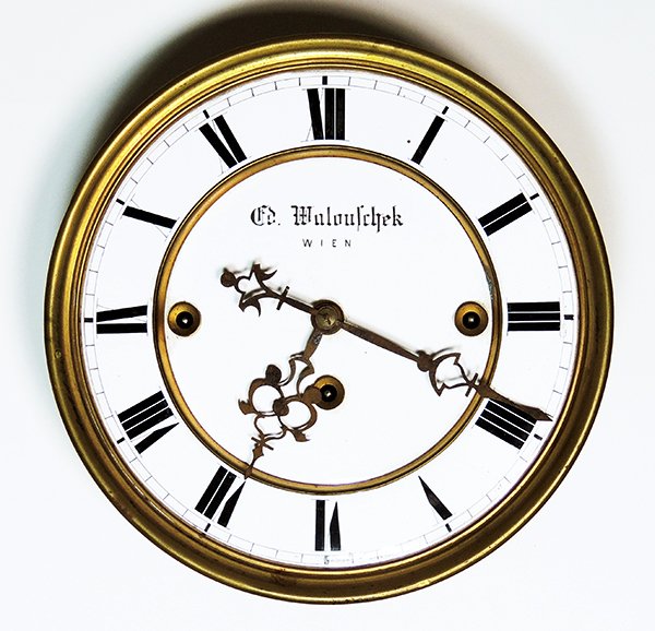 Pendulum clock, Walouschek Vienna (1 of 4)