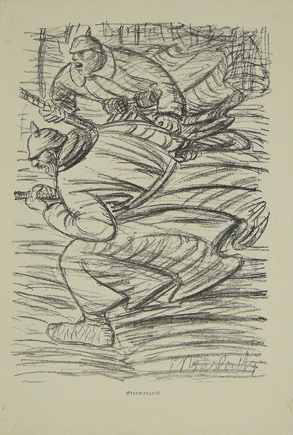Ernst Heinrich Barlach, Sturmangriff (1 of 2)