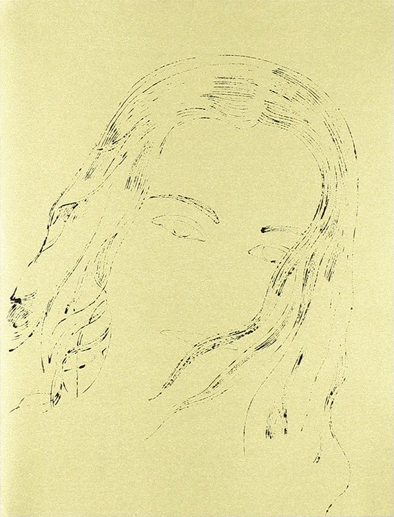 Andy Warhol, a Gold Book 1976, with COA: Andy Warhol: a Gold Book 1976 Offset lithography on gold foiled paper with certificate of authenticity (COA) Sheet size: 8.4 x 11 Inches Published by Württemberger Kunstverein, Stut