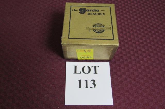 J.W. Young Beaudex Fly Fishing Reel: J.W. Young Beaudex Fly Fishing Reel Made in England, Measures 3-1/2" dia, No Issues