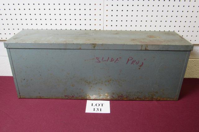 Besseler Magic Lantern Slide Projector: Besseler Magic Lantern Slide Projector, Measures 31" l x 8" w x 12" h