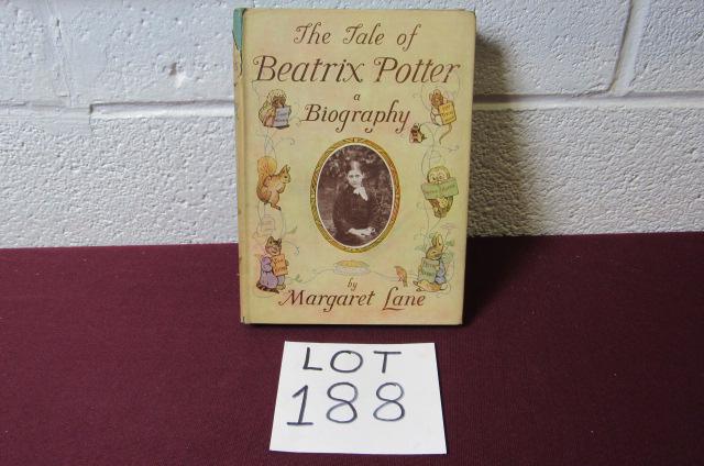 The Tale of Beatrix Potter Book by Margaret Lane: The Tale of Beatrix Potter Book by Margaret Lane, Published by Frederick Warne and Company, London 1946, First Edition