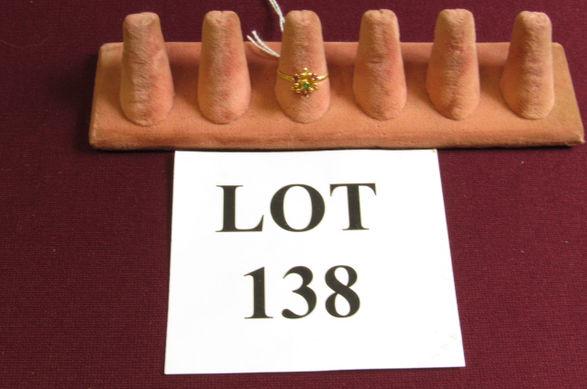 14 Kt Ruby & Emerald Ring (1 of 3)