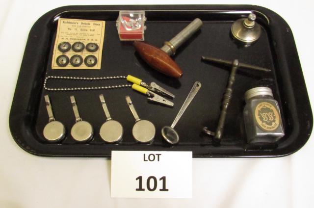 Dental Tools Including: Robinson's Bristle Disc: Dental Tools Including: Robinson's Bristle Disc and Bottle of True DentAlloy