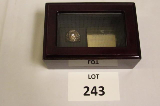 1927 Commemorative Babe Ruth World Series Ring: 1927 Commemorative Babe Ruth New York Yankees World Series Champions Ring