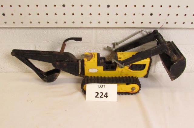 Yellow Backhoe Loader Toy: Yellow Backhoe Loader Toy