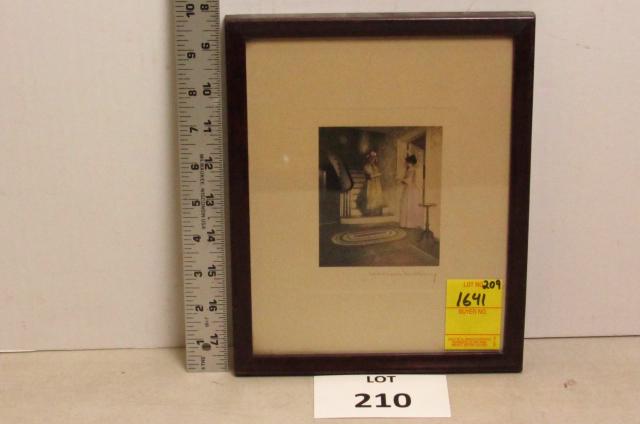 Wallace Nutting: Wallace Nutting, interior scene. 7 3/4" x 9 3/4".