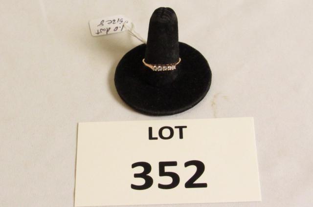 14 kt Gold diamond ring (1 of 3)