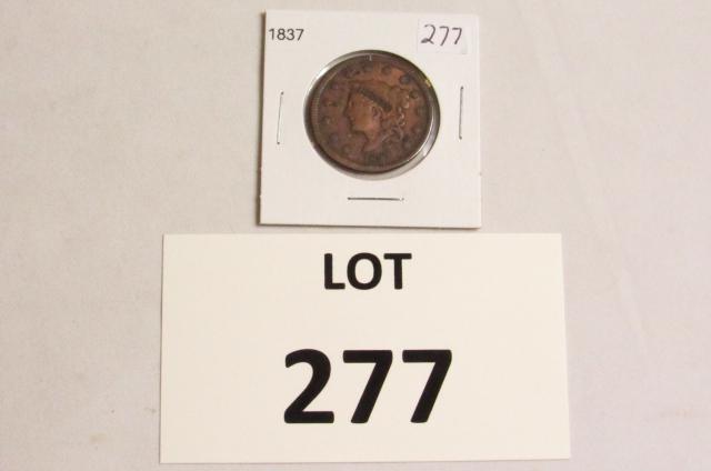 1837 US Large Cent (FullLiberty) (1 of 3)