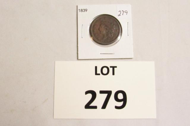 1839 US Large Cent (FullLiberty) (1 of 3)