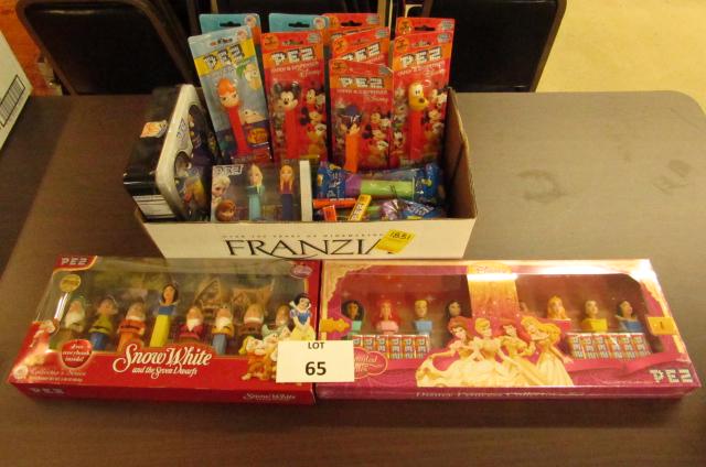 Pez Dispensers: Pez dispensers - Disney and animation