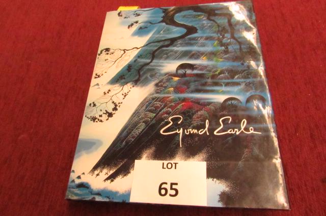 "The Complete Graphics of Eyvind Earle", signed first: Large Art Book, 10" x 13" "The Complete Graphics of Eyvind Earle" signed first edition, 1991