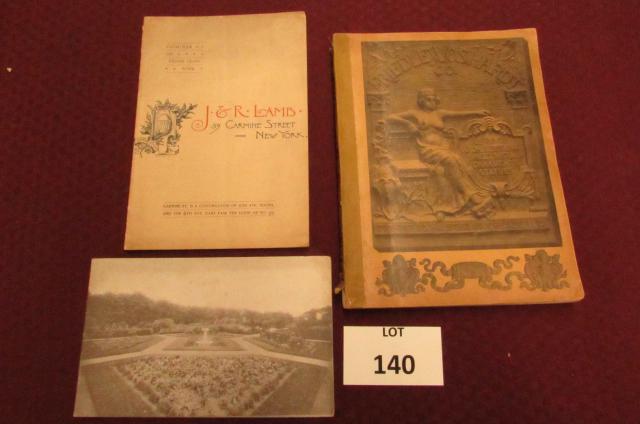 Three architectural catalogues: Three architectural catalogues including: "J&R Lamb Catalogue of Stained Glass" circa 1857; "E.B. Meyrowitz Catalogue of Landscape and Garden Architecture"; "1926 Catalogue from Friedle Woshardt Co. o