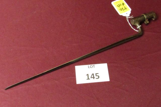 US Bayonet 45-70: US Bayonet 45-70 **Disclaimer**: Given COVID-19 restrictions and the influx of replicas on the market, we are unable to authenticate some of the German Nazi items listed for auction. Purchase at your 
