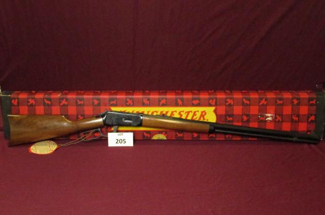 Winchester 1967 "Canadian Centennial" 30-30 lever: Winchester 1967 "Canadian Centennial" 30-30 lever action repeating carbine and rifle with 26" barrel. Mint condition in box with paperwork. Serial # 49094 **Disclaimer**: Given COVID-19 restrictions a