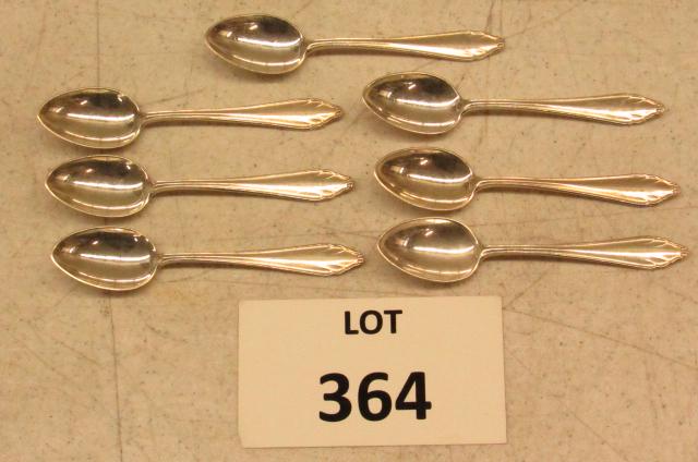 Bucherer spoons: Lot of 7 Bucherer Demitasse spoons