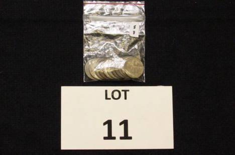 11-Roosevelt Dimes-Silver: 11-Roosevelt Dimes-Silver