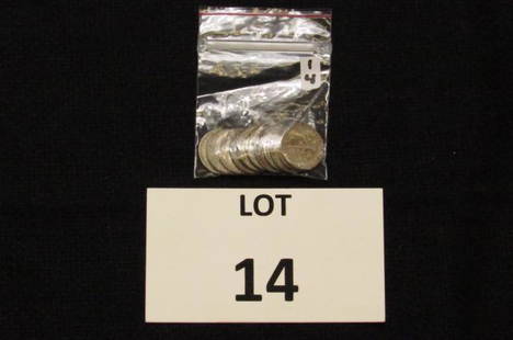 11-Roosevelt Dimes-Silver: 11-Roosevelt Dimes-Silver