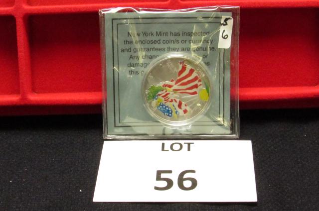 2000 Colorized American Silver Eagle-(1TOz.) (1 of 2)