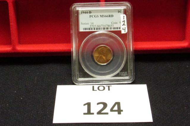 1944D Wheat Cent PCGS MS66RD (1 of 2)