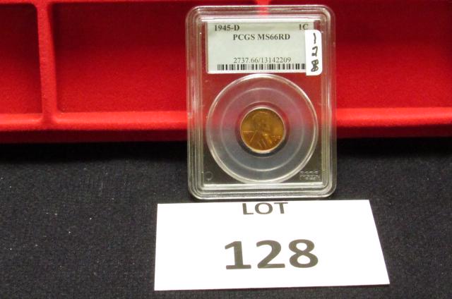 1945D Wheat Cent PCGS MS66RD (1 of 2)