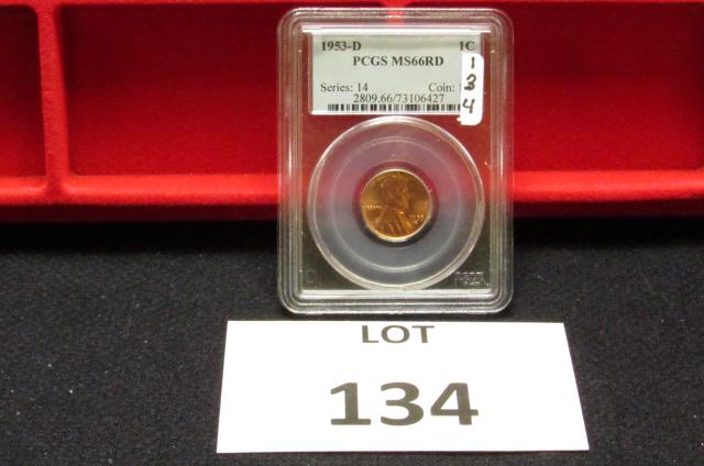 1953D Wheat Cent PCGS MS66RD (1 of 2)