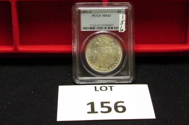 1881S Morgan Dollar PCGS MS63 (1 of 2)