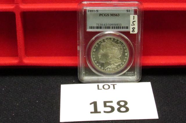 1881S Morgan Dollar PCGS MS63 (1 of 2)
