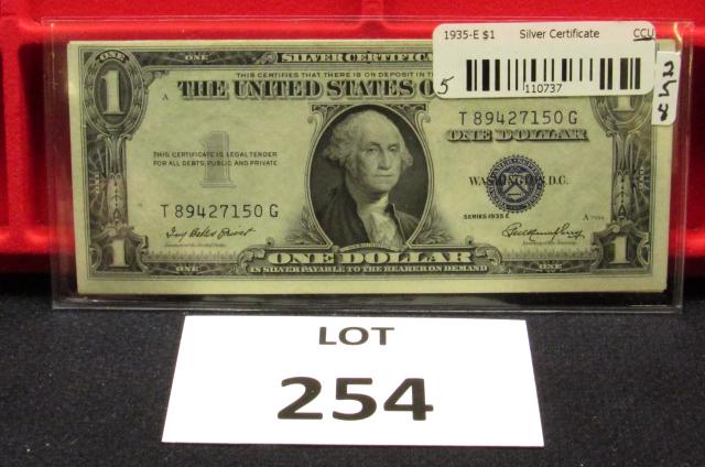5-$1 Silver Certificates-Crisp Unc-(1935E) (1 of 2)