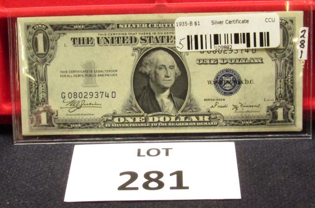 5-$1 SilverCerts Consec. # w/o Moto-(1935B) (1 of 2)