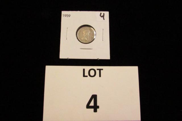 1959 Canada Dime (80% Silver) (1 of 3)