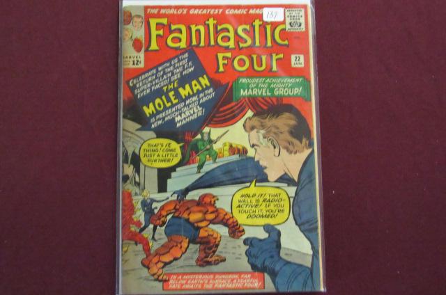 Fantastic Four #22: Sue Storm gains more powers. Raw
