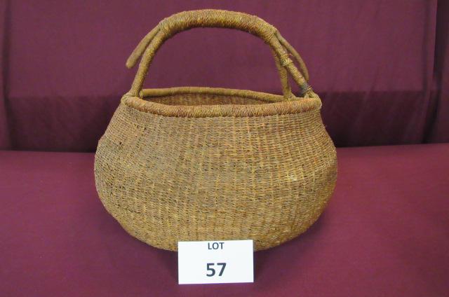 Vintage W. African basket (1 of 3)