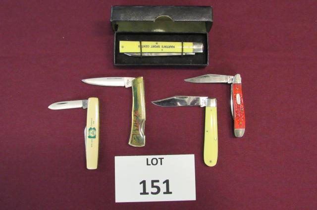 Lot of 5 Case pocket knives. (1 of 6)