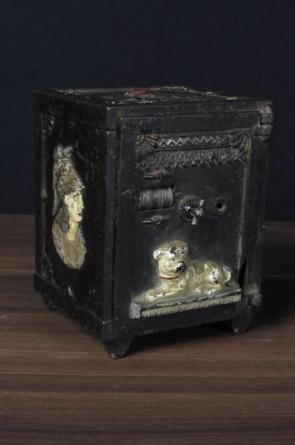 Antique "Watchdog Safe." (1 of 3)