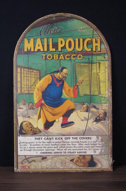 Vintage Mail Pouch Tobacco sign. (1 of 3)