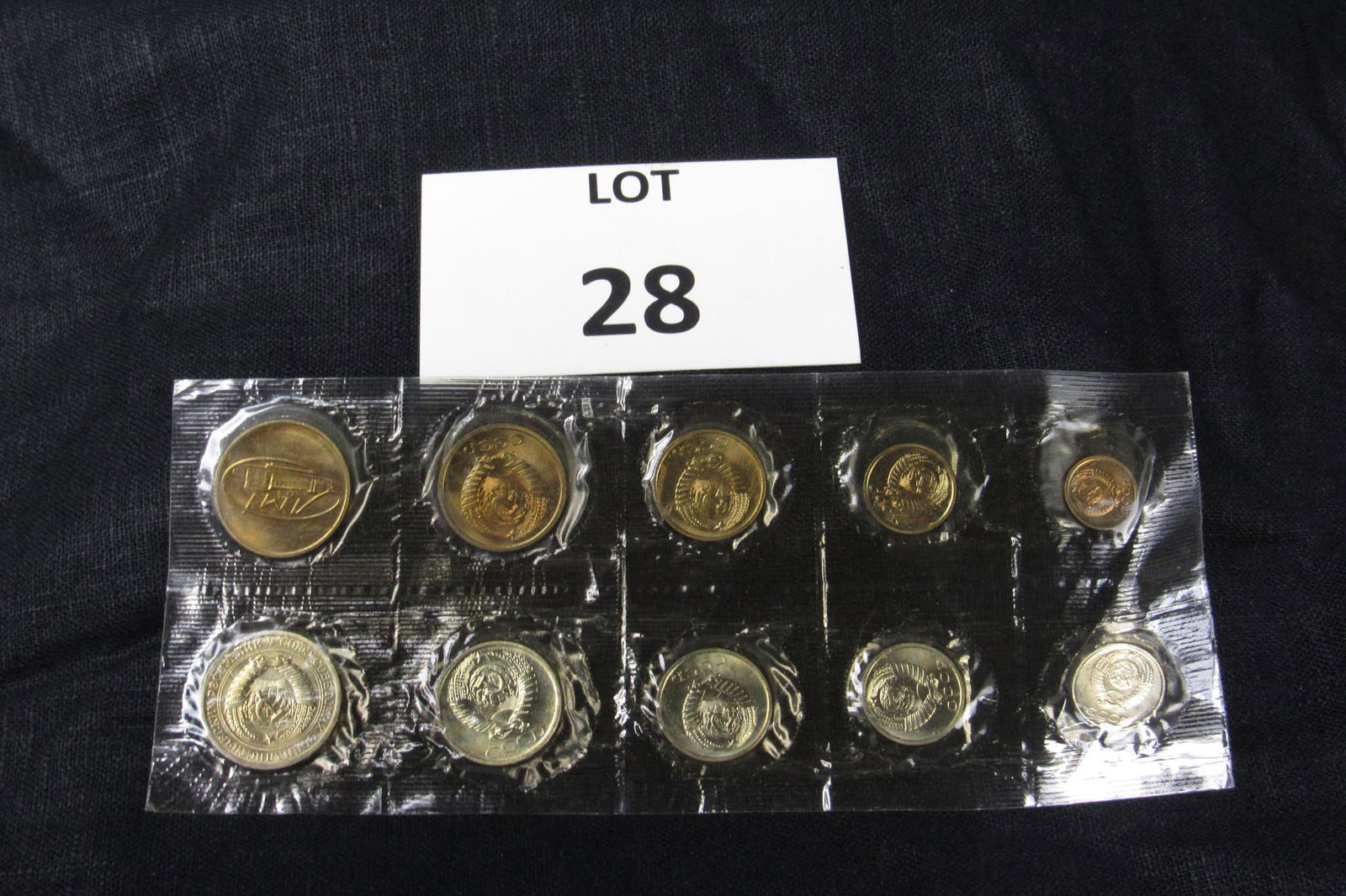 Last Coins of the USSR-10 Coin Set (1 of 2)