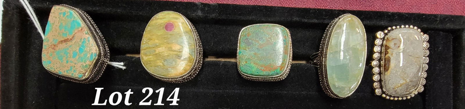 Sterling Silver Foil Cocktail Ring Collection (1 of 1)