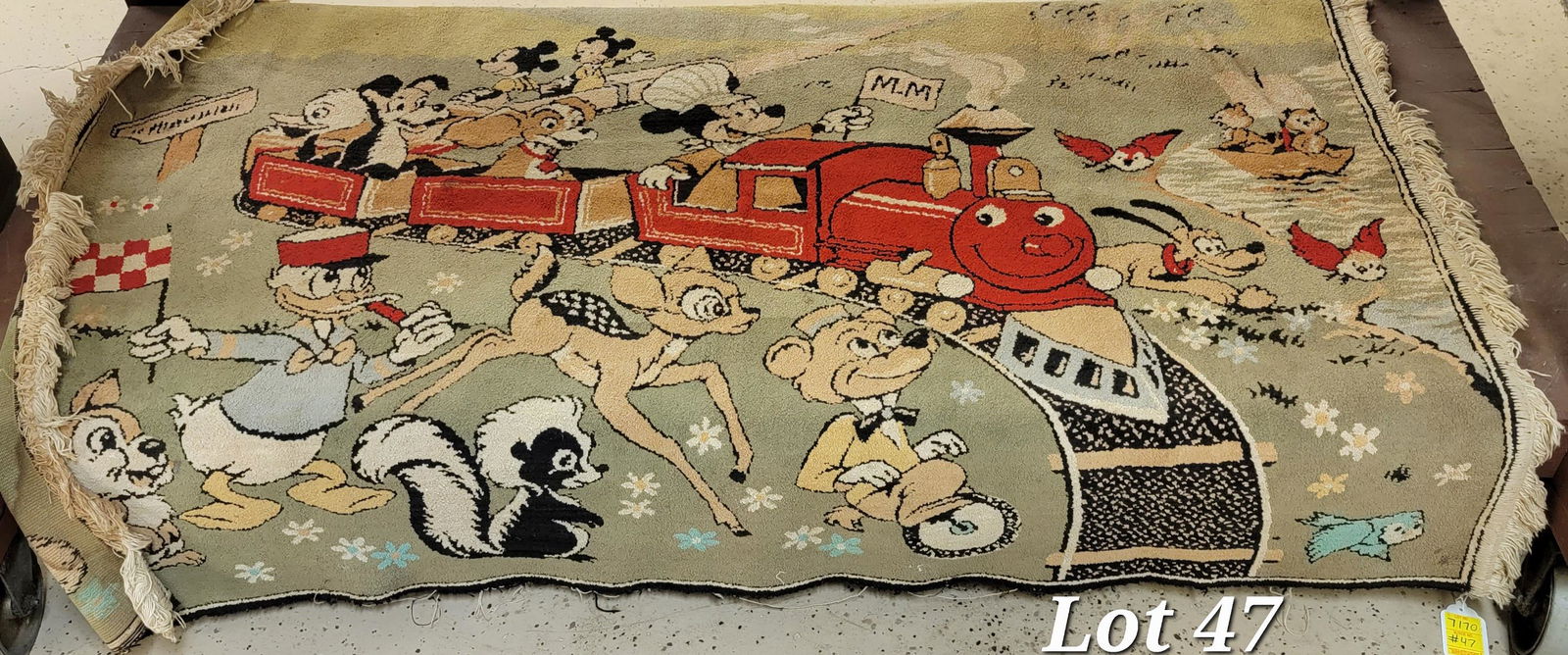 Vintage 1960s Walt Disney Mickey Mouse & Friends Train (1 of 10)