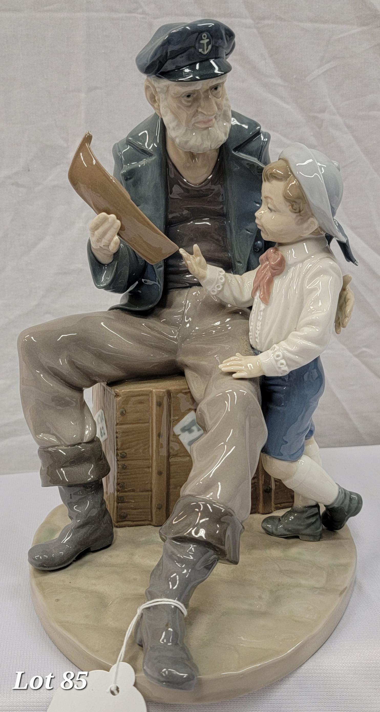 LLadro Porcelain "A Tall Yarn" Figurine (1 of 6)