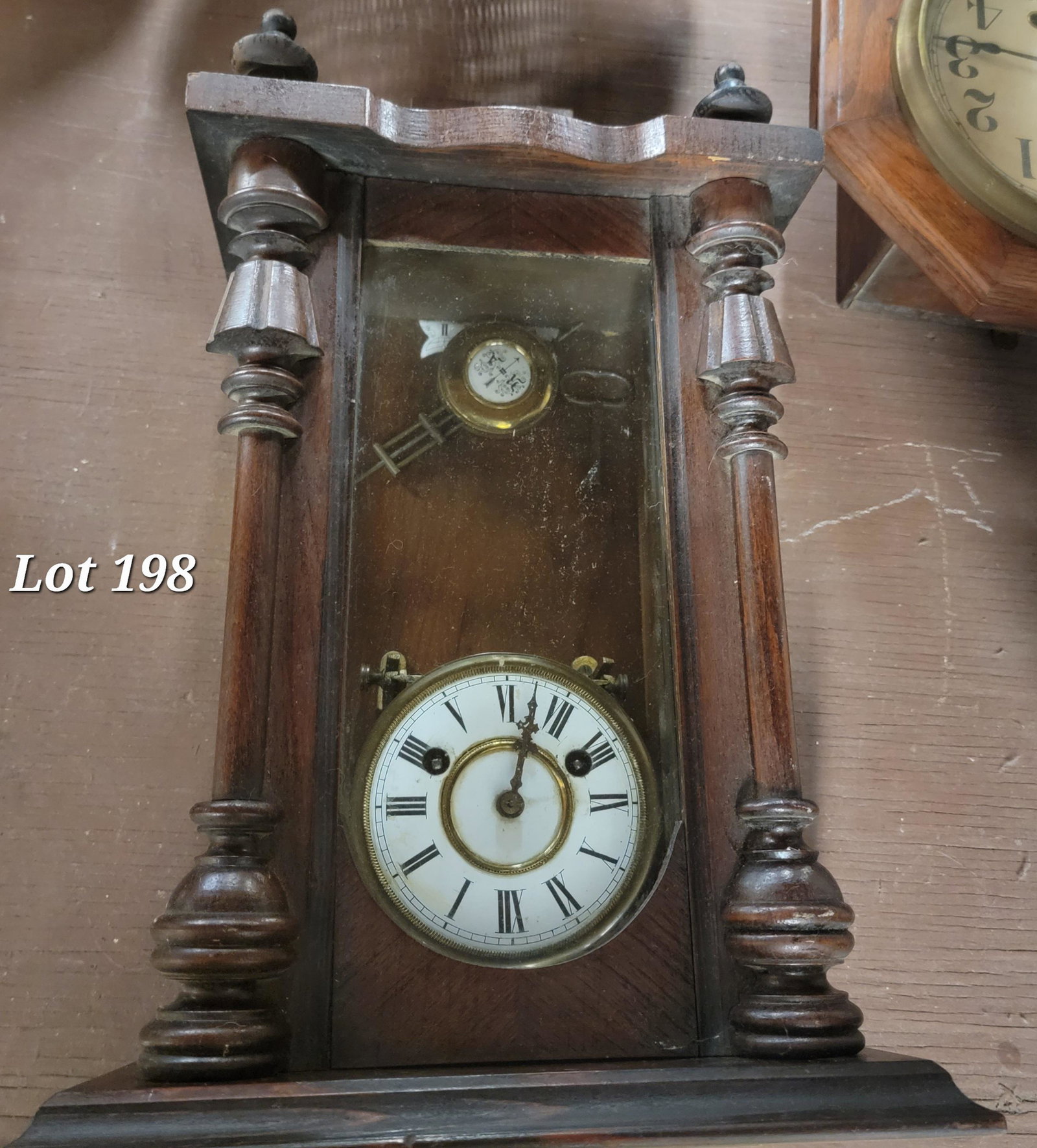 Antique German Junghans Wall Clock (1 of 5)