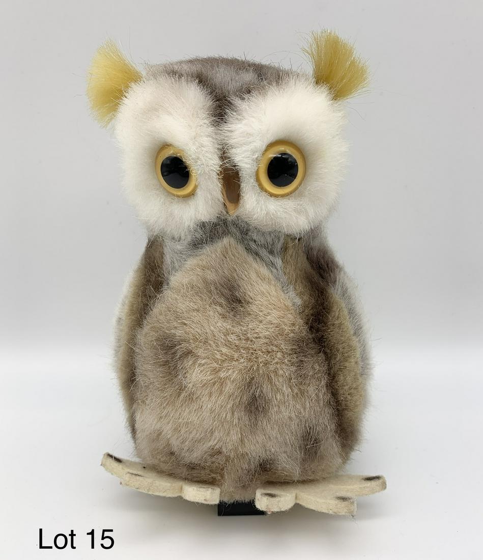 Vintage Steiff "Wiggi" Owl Plush Animal (1 of 5)