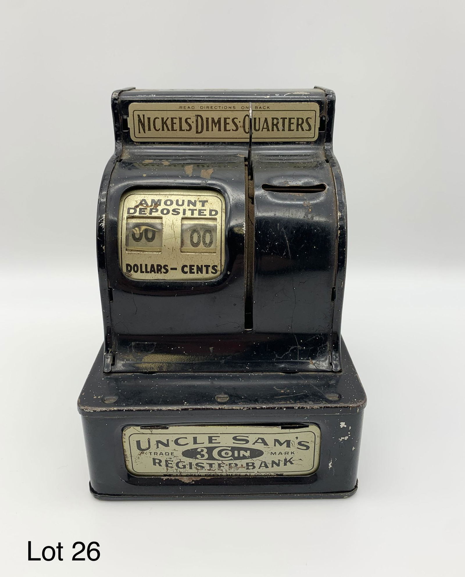 Vintage Durable Toy & Novelty Co. Cash Register Toy Bank (1 of 5)