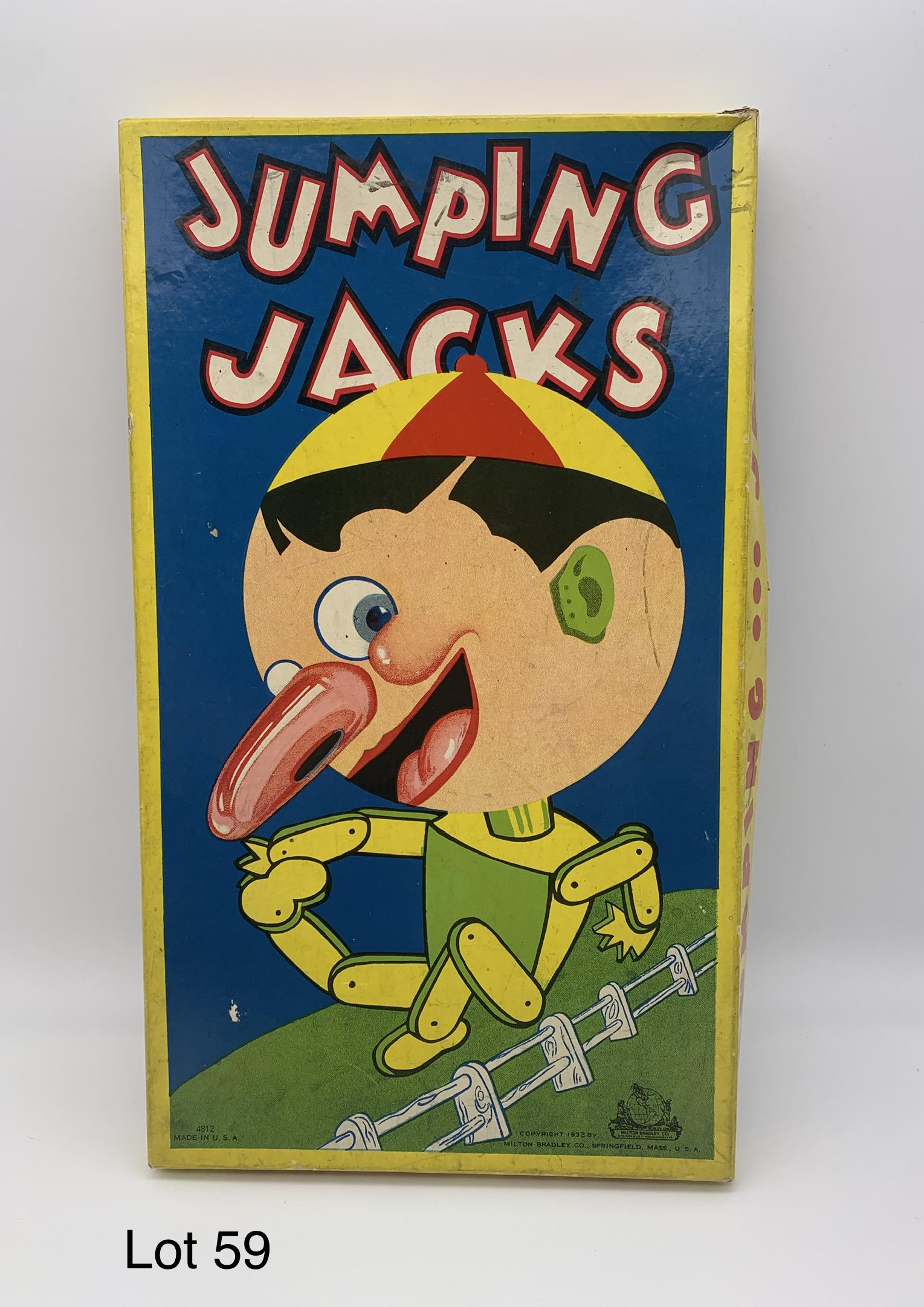Vintage Jumping Jacks Game by Milton Bradley Co. (1 of 6)