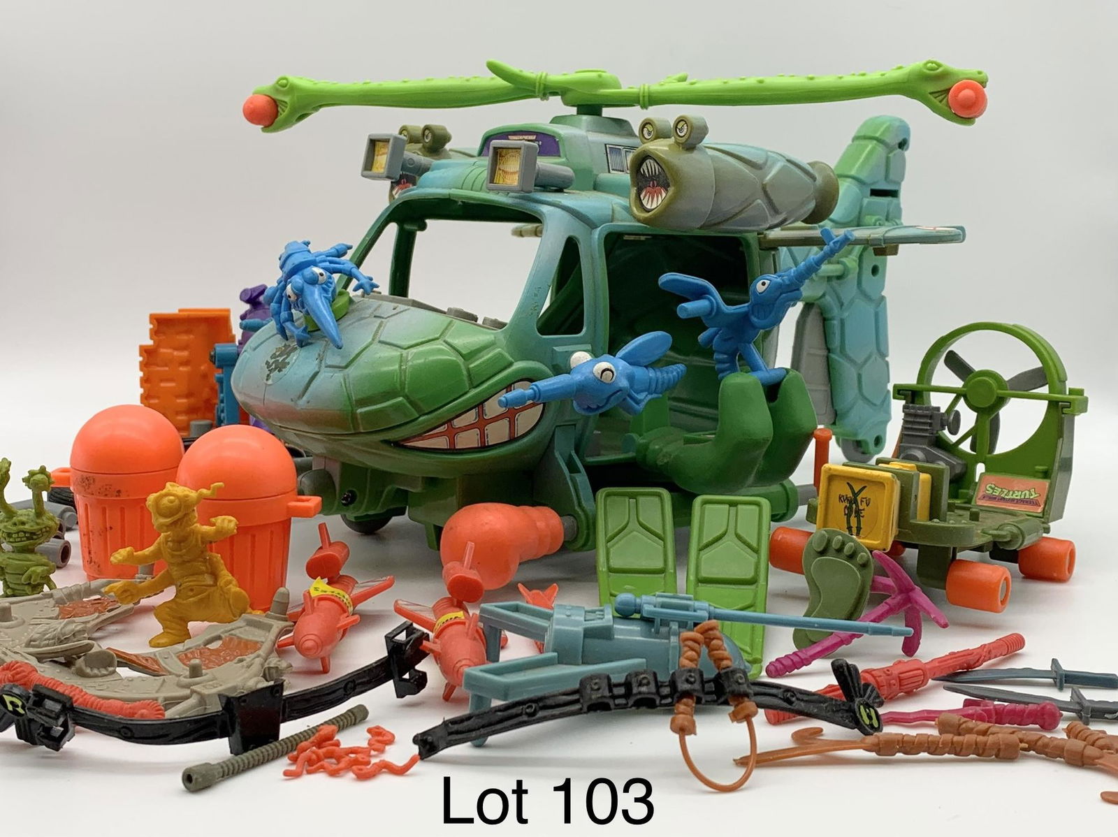 Ninja turtle helicopter toy outlet