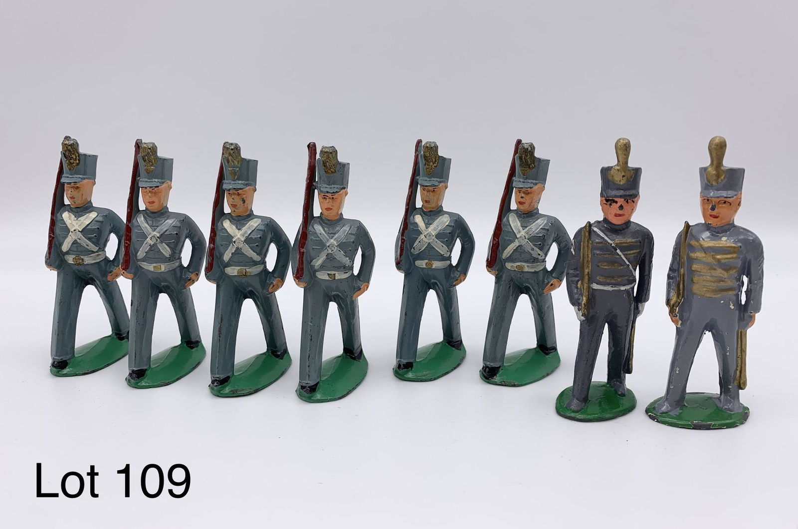 Lot of Vintage Manoil West Point Marching Cadets (1 of 8)