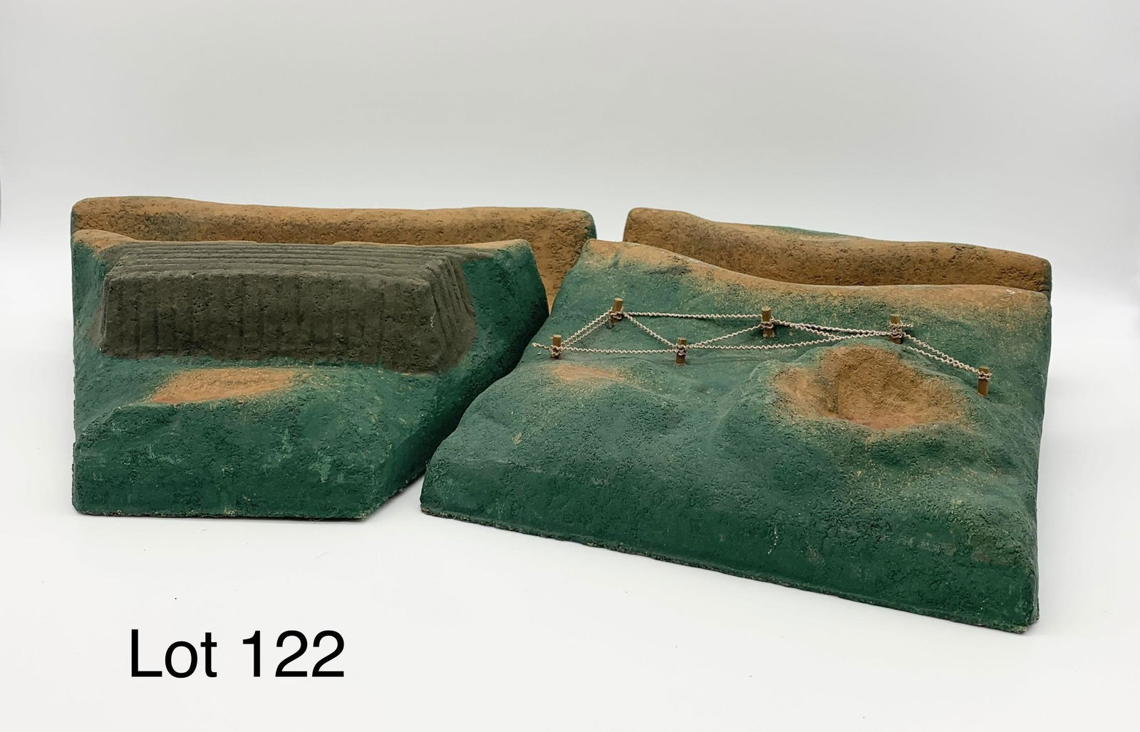 Vintage Train Model Platforms (1 of 5)