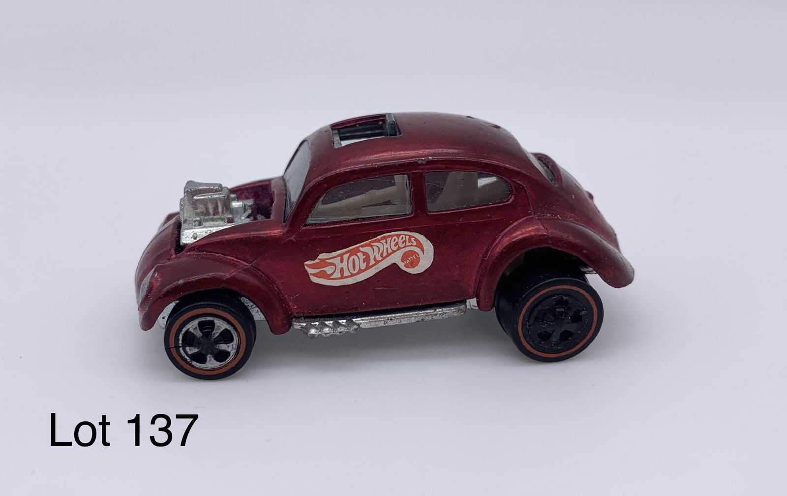 Vintage Hot Wheels 1967 Custom Volkswagen Redline Car (1 of 6)